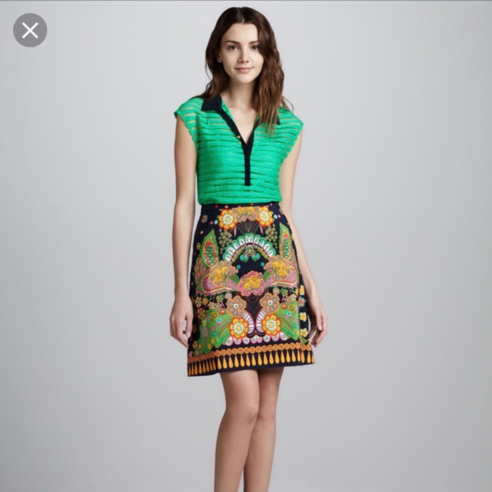 Nanette Lepore Sheer Stripe Auction Top